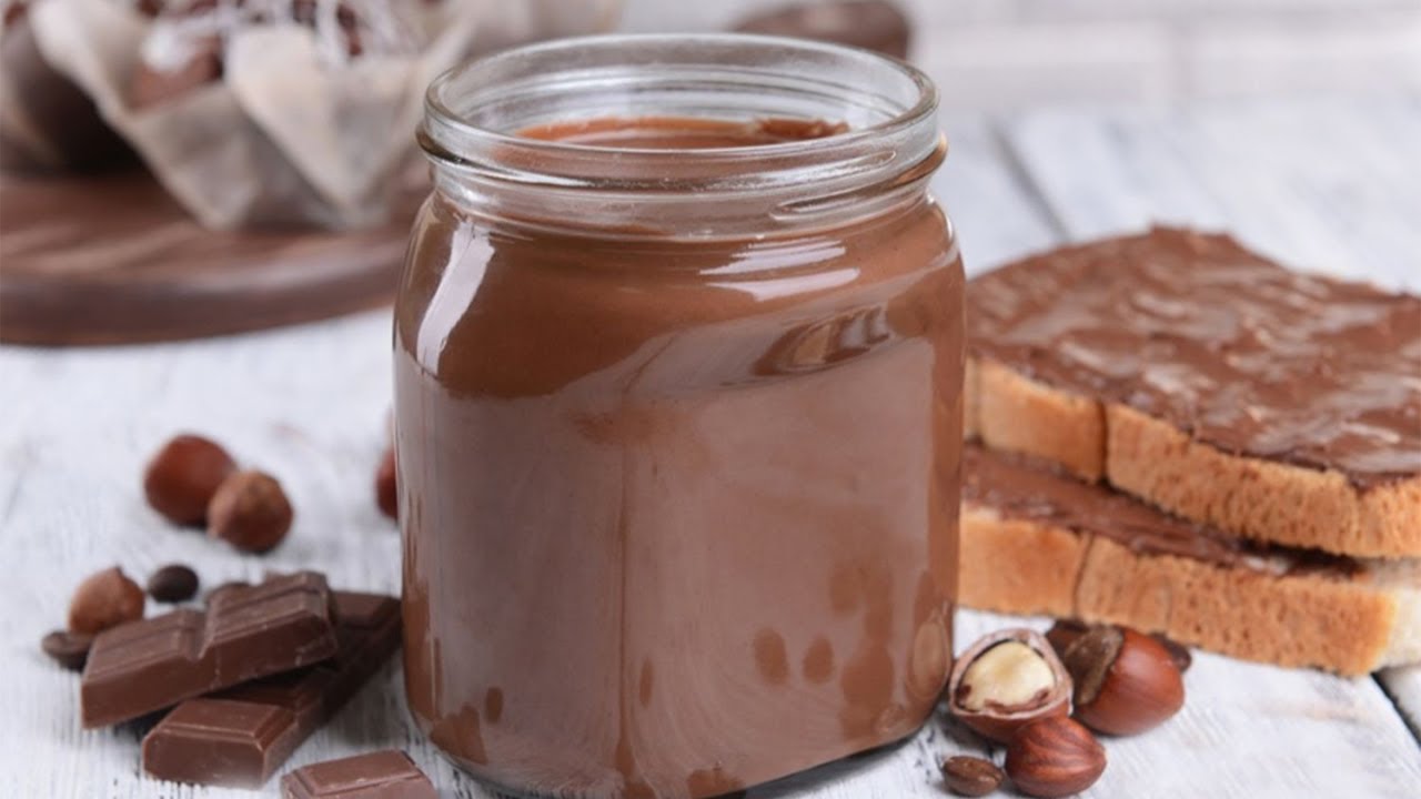 Domowa Nutella || Przepis na krem czekoladowo-orzechowy (wegański, bez cukru)