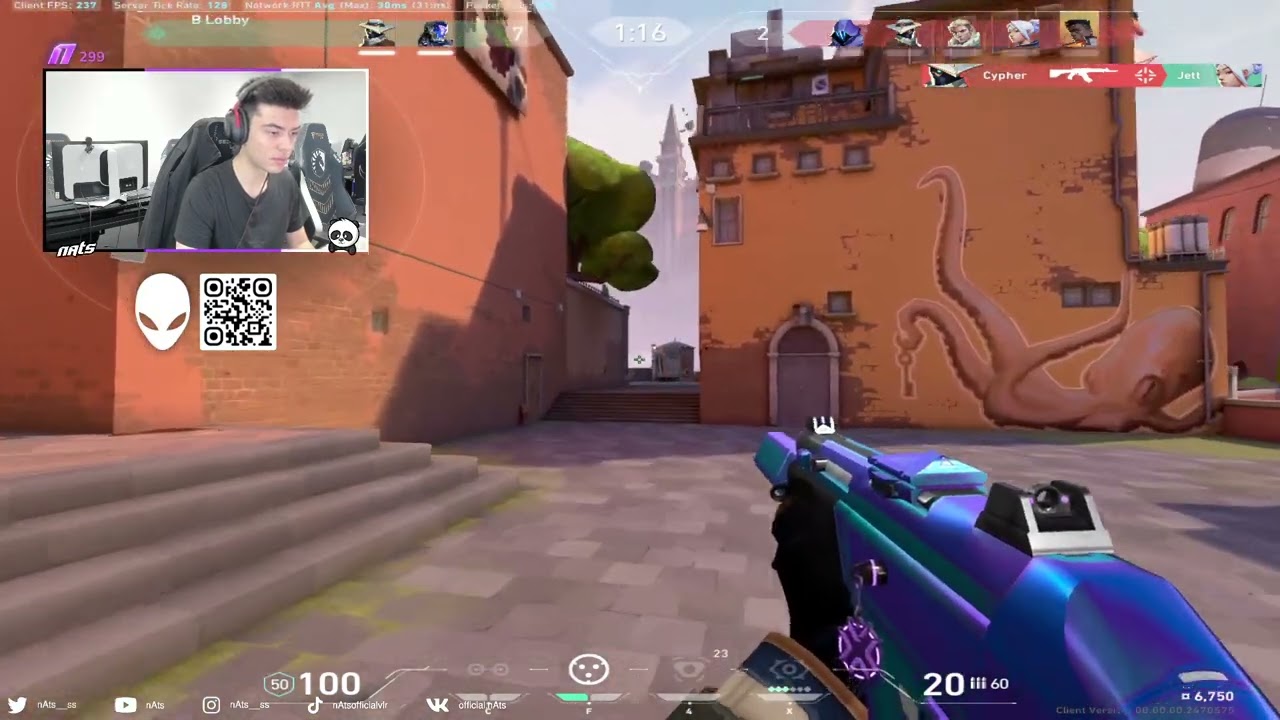 CYPHER NERF! ASCENT! LIQUID NATS PRO CYPHER VALORANT RANKED GAMEPLAY