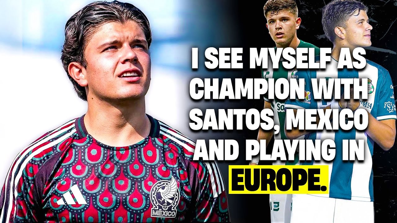 Tahiel Jimenez, LIKE NEVER BEFORE. Talks U20 World Cup with Mexico, future with Santos and in Europe