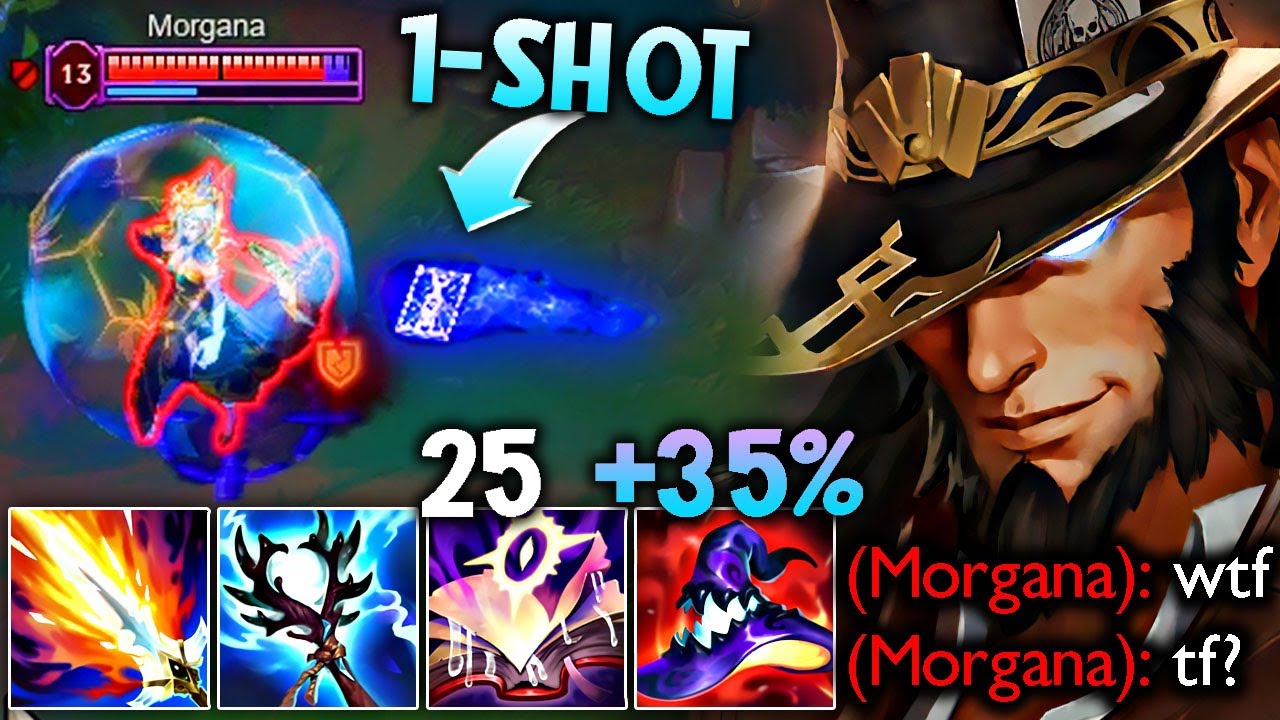 TWISTED FATE IS * OVER POWERED * (BLUE CARD ONESHOTS)