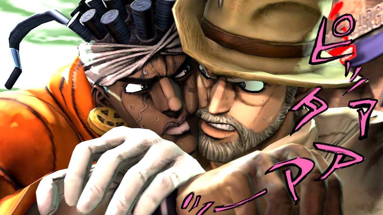 Joseph & Avdol Get Stuck Together [SFM Remake]