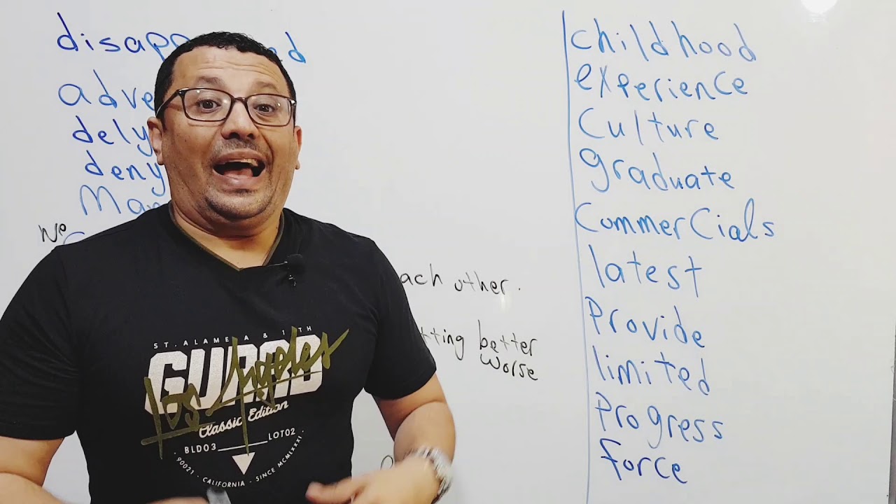 كيف تستخدم أي كلمة إنجليزية في جملة ؟ أي كلمة تخطر على بالك - المستوى الرابع (الحلقة رقم ٤٦)