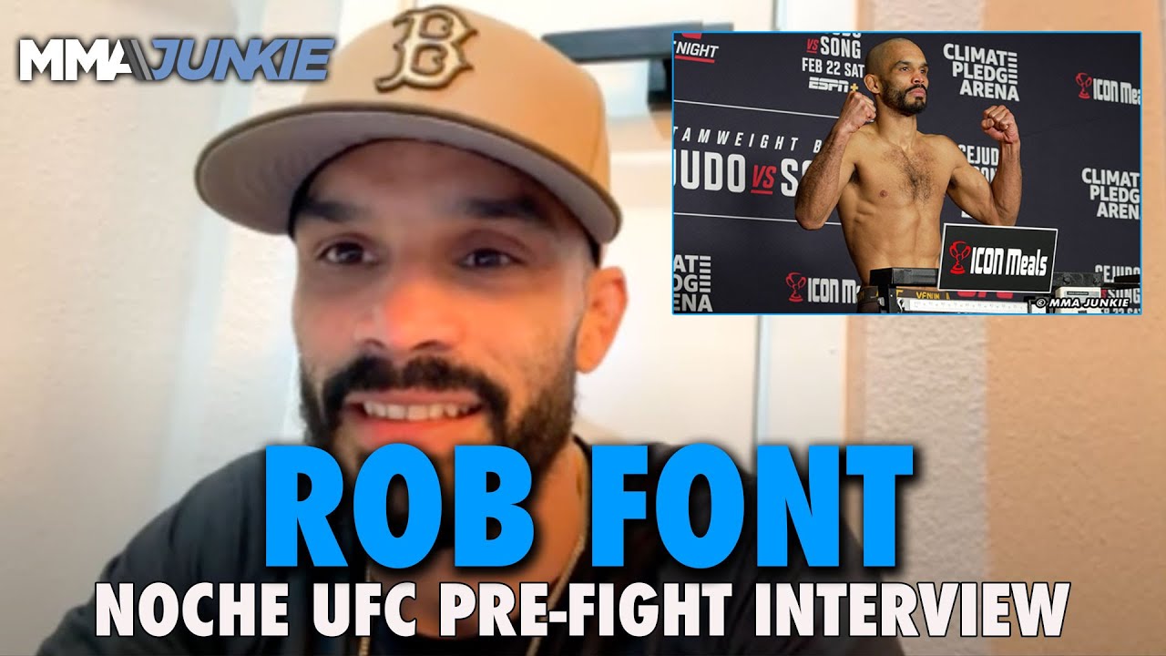 Rob Font hopes to rebook Raul Rosas Jr. fight after Noche UFC: 'He has a big buzz'