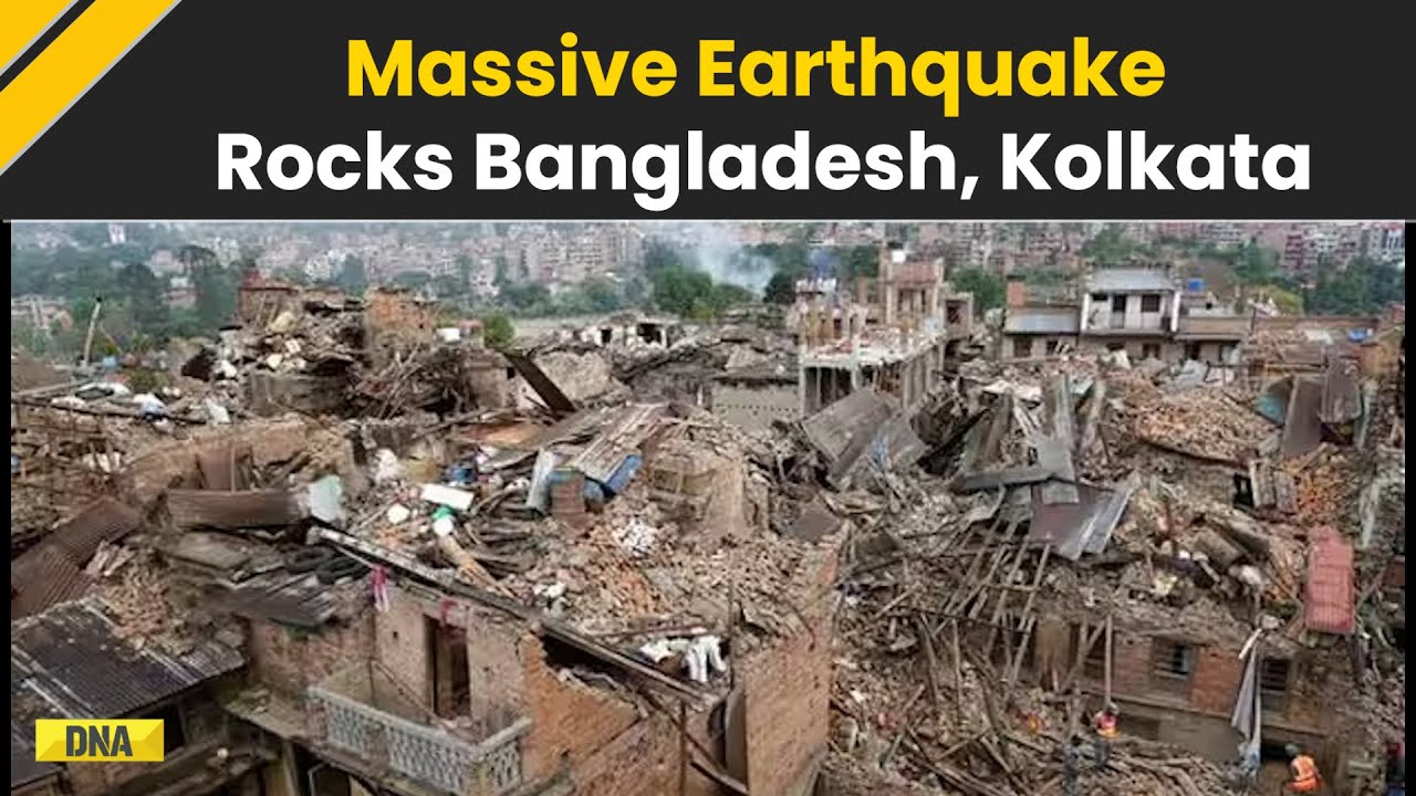 Kolkata Earthquake: Powerful 5.7 Quake Hits Bangladesh, Kolkata Reports Heavy Tremors