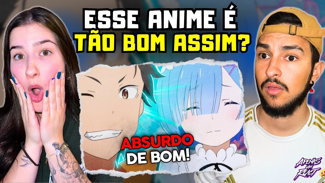 Apenas uma live | O anime que vai te surpreender - Cronosfera (Re:Zero)