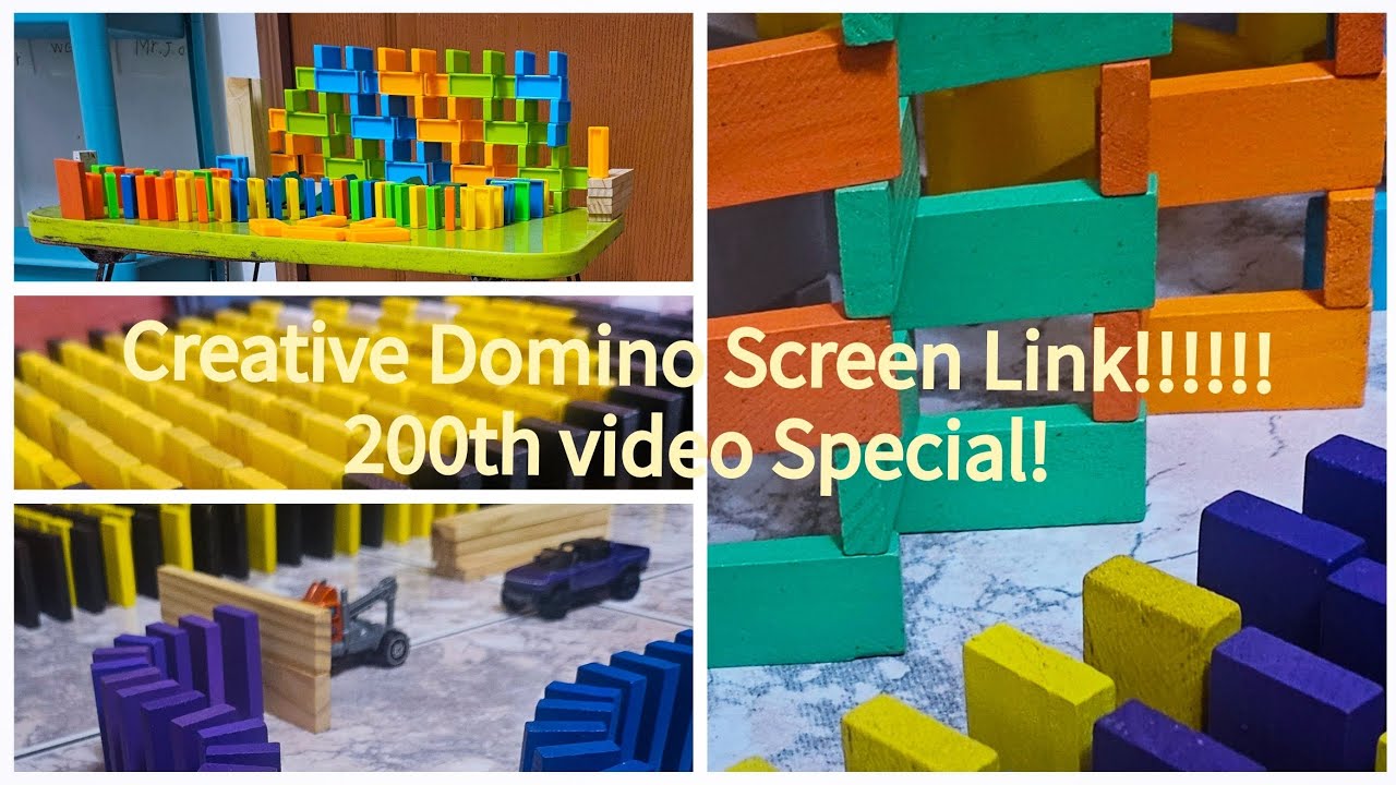 Creative Domino Screen Link!!!!!! (With 6 builders!) (200th Video Special!)