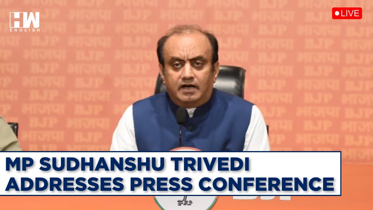BJP LIVE | MP Sudhanshu Trivedi Addresses Press Conference | PM Modi | Amit Shah