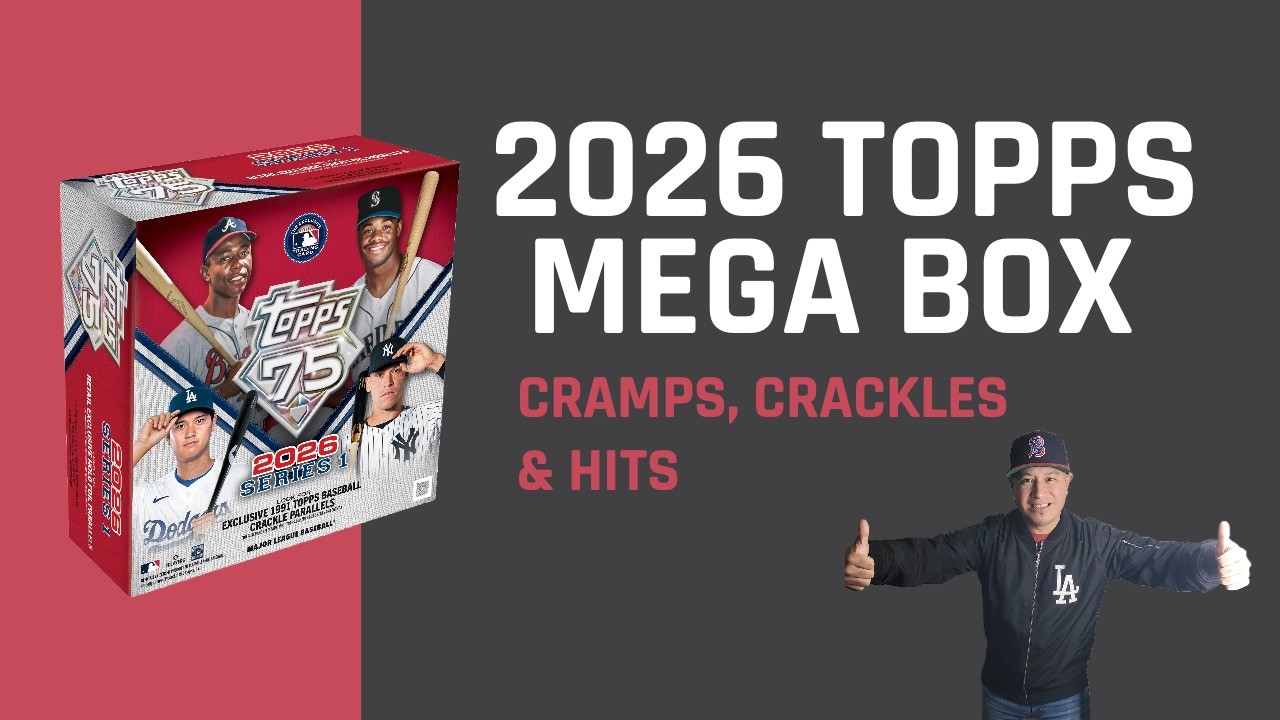 2026 Topps Series 1 MEGA Box *Cramps, Crackles & Hits!