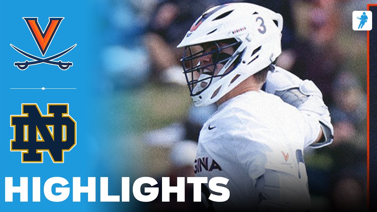 Virginia vs Notre Dame | NCAA College Lacrosse | Highlights - March 28, 2026