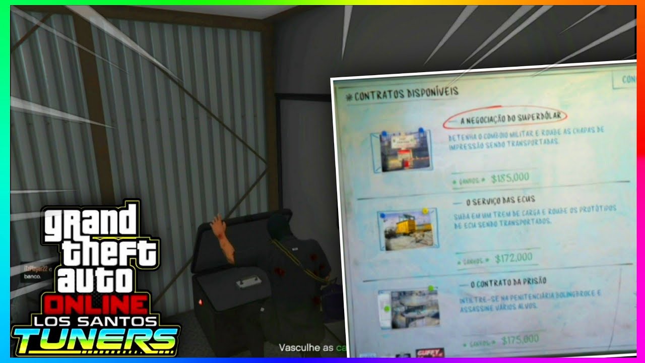 FAZENDO AS MISSOES DA OFICINA TUNING - GTA ONLINE