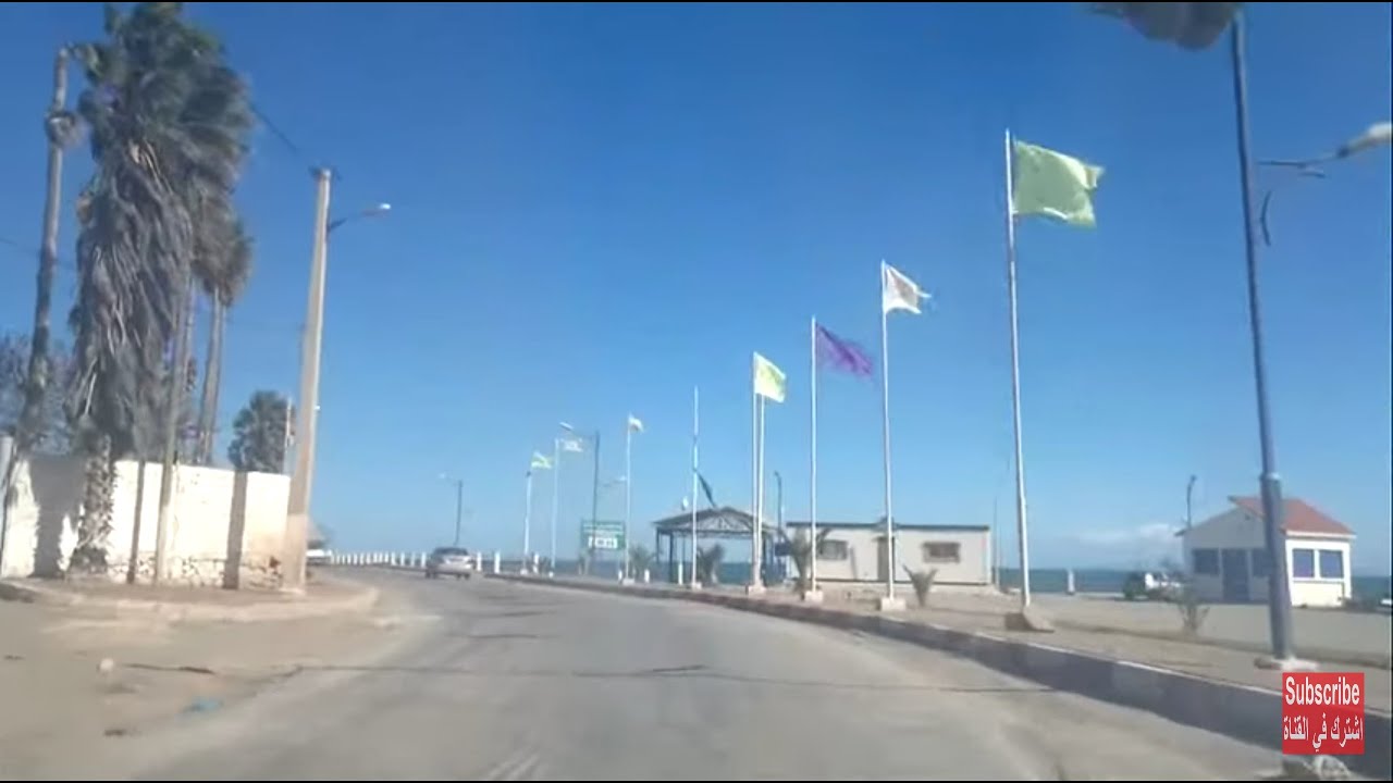 Driving in oran Algérie 2015 02 07 وهران الجزائر