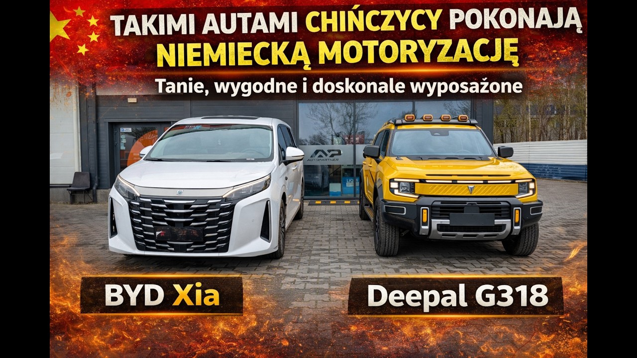 Takimi samochodami Chińczycy pokonają niemiecką motoryzację. Hybrydowy minivan  BYD Xia i EREV G318