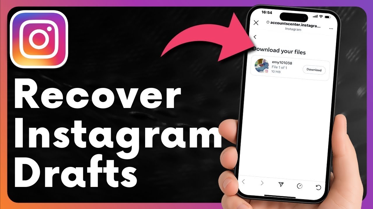 How To Recover Deleted Drafts on Instagram