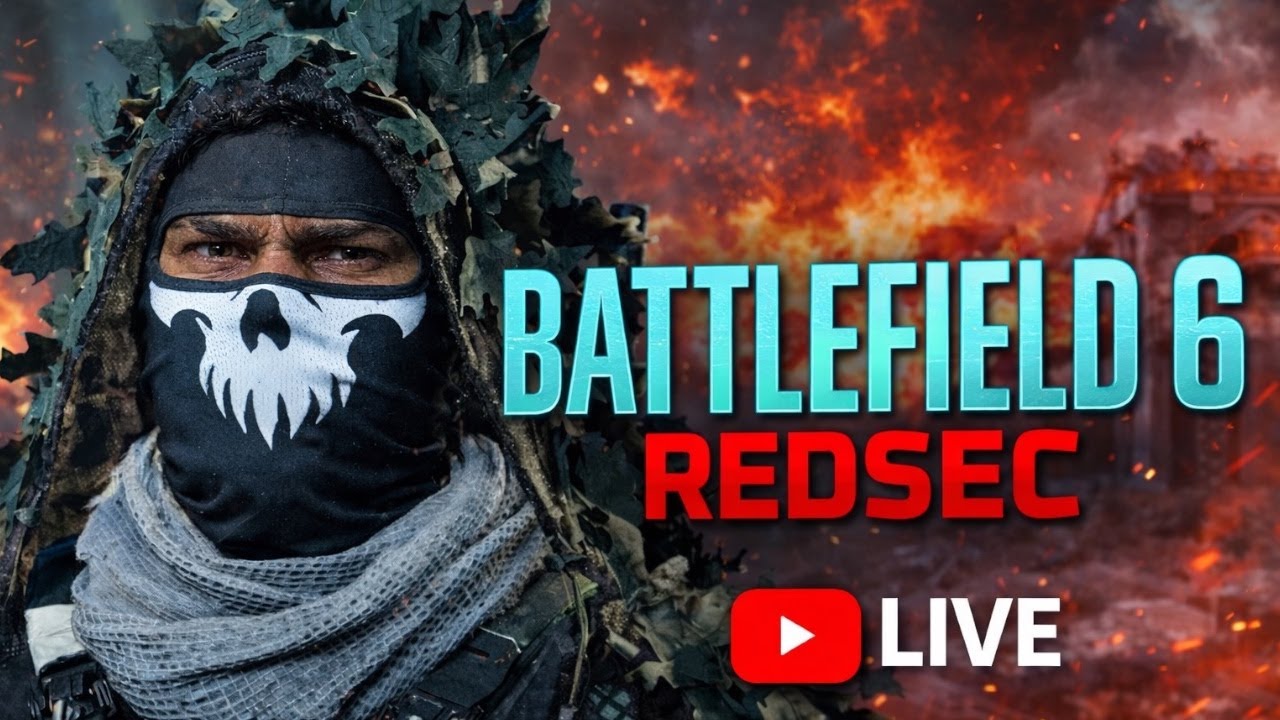 BATTLEFIELD 6 REDSEC 🔴 AO VIVO 🔴 ZEZIINN TÁ ON