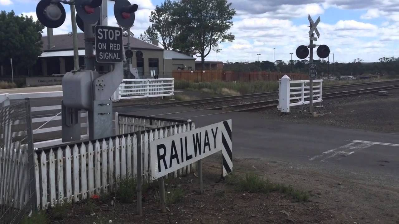 Railway Crossing at Gisborne