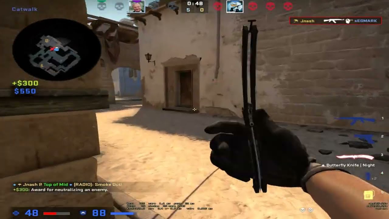 clips i got with steam deck on csgo