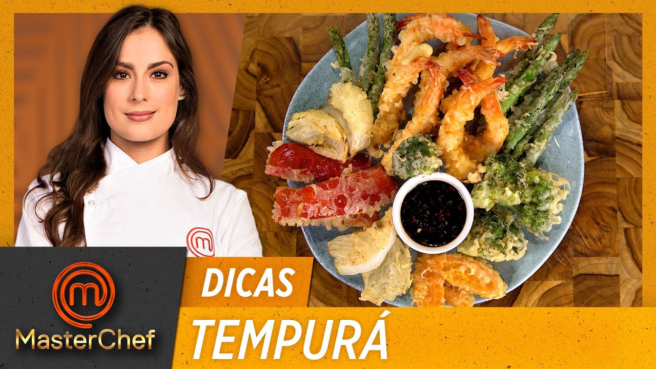 TEMPURÁ DE CAMARÃO COM LEGUMES com Heaven Delhaye | DICAS MASTERCHEF