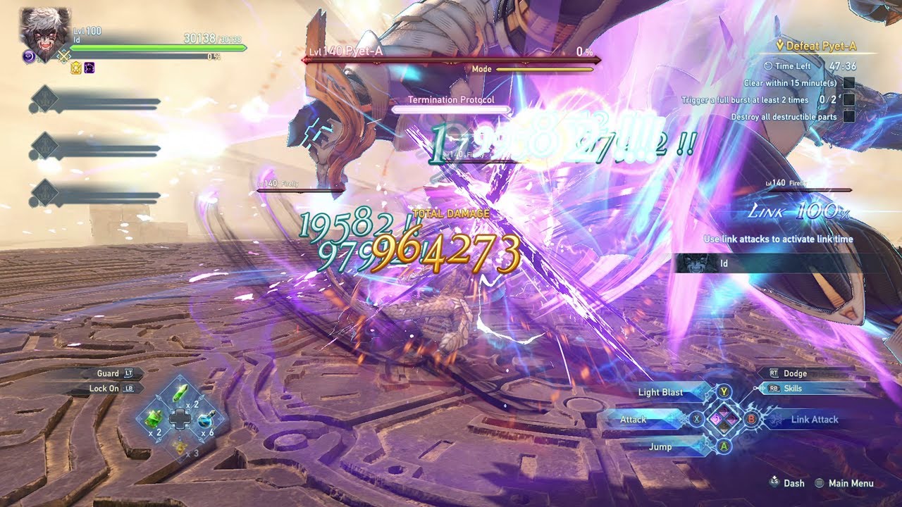 Granblue Fantasy Relink [Id solo, Proud]: Lvl140 Pyet-A (12:24, deathless)