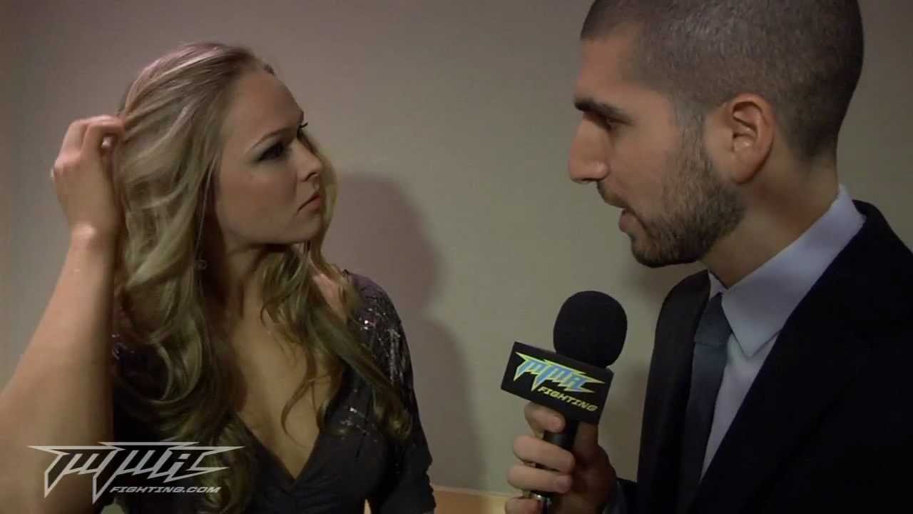 ARIEL HELWANI: RONDA ROUSEY smacktalks MIESHA TATE | Classic Interview 2012