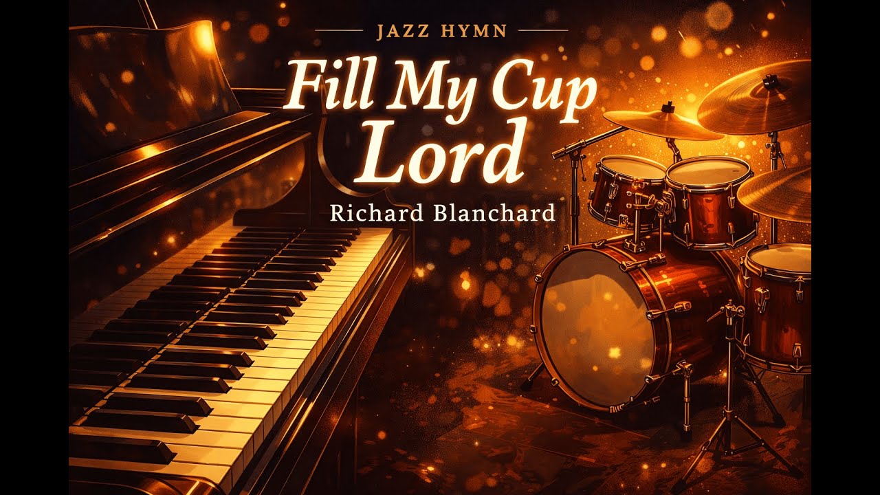 Fill My Cup, Lord ☕🎷 | Soulful Jazz Hymn Instrumental for Prayer, Study & Peace
