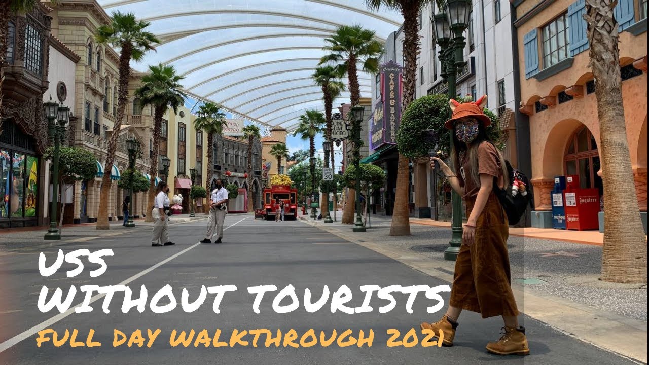 Universal Studios Singapore Full Day Walkthrough 2021 Halloween Trick Or Thrills with no tourists