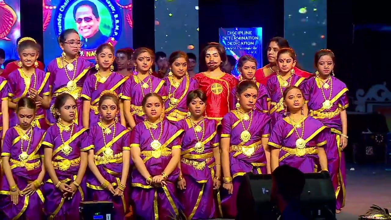 Grade 5 Ganga and Sutlej Chavva Theme Dance performance @TGEIPS Annual Day 2025-26