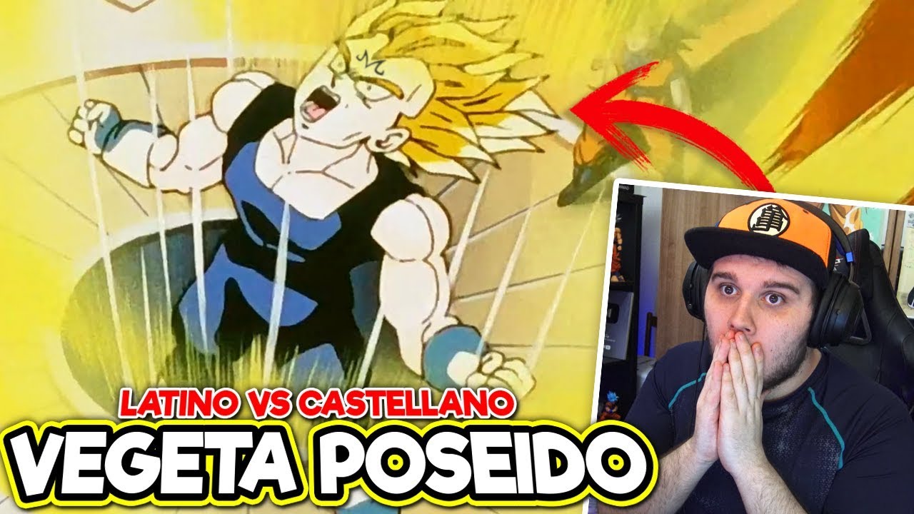 Español reacciona a DRAGON BALL LATINO 🔥 Vegeta es POSEIDO por Babidi 🔥