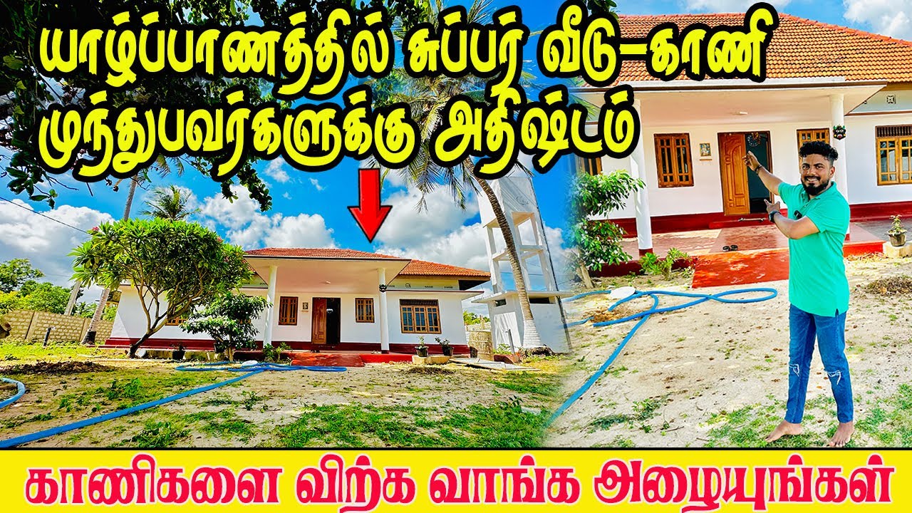 யாழ்ப்பாணத்தில் கோடி ரூபாய் பெறுமதியில் சுப்பர் வீடு காணி 🏡- முந்துபவர்களுக்கு அதிஷ்டம் #home #land