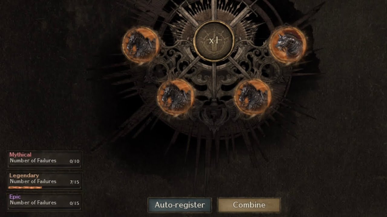 Night Crows Global | First Try Mythic Mount Combination