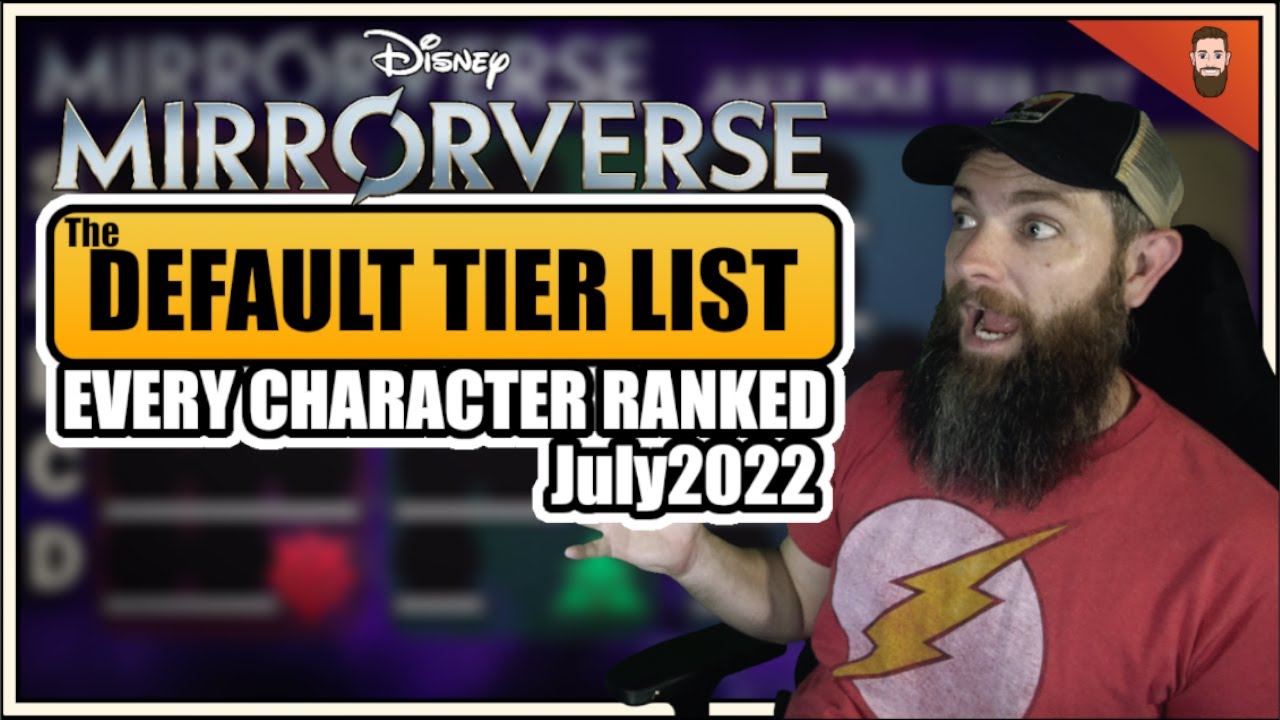 The Default Tier List: July 2022 | ALL CHARACTERS RANKED BEST TO WORST | Disney Mirrorverse