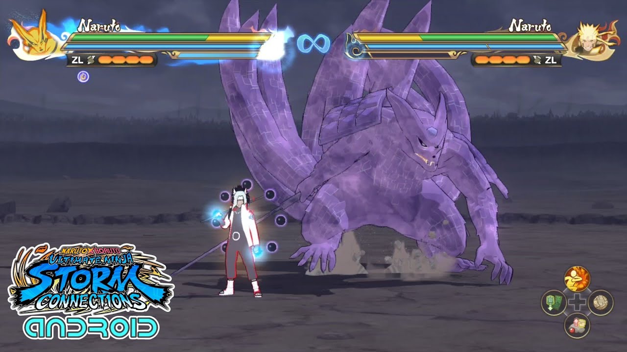 BEGINI KALAU NARUTO NYURI MANGEKYOU SASUKE - NARUTO STORM CONNECTIONS ANDROID GAMEPLAY