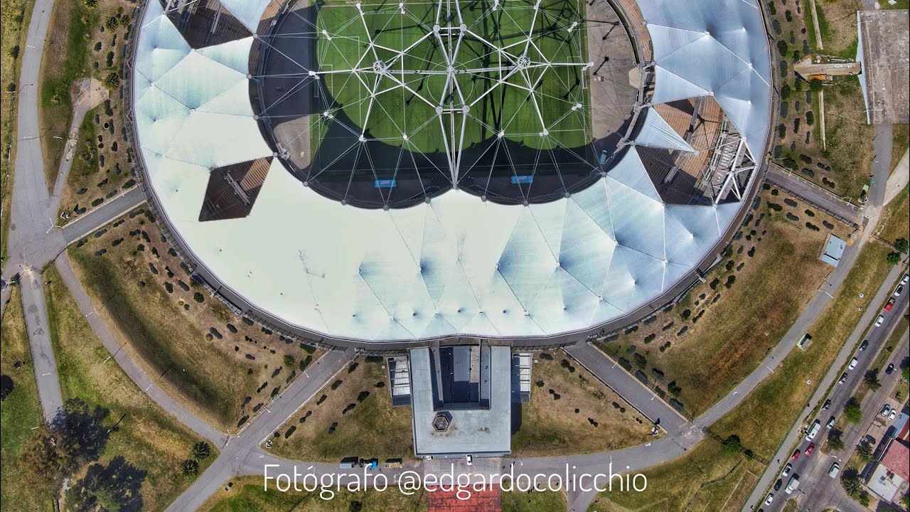 Estadio Unico de La Ciudad de la Plata. Diego Armando Maradona tricampeones del mundo.