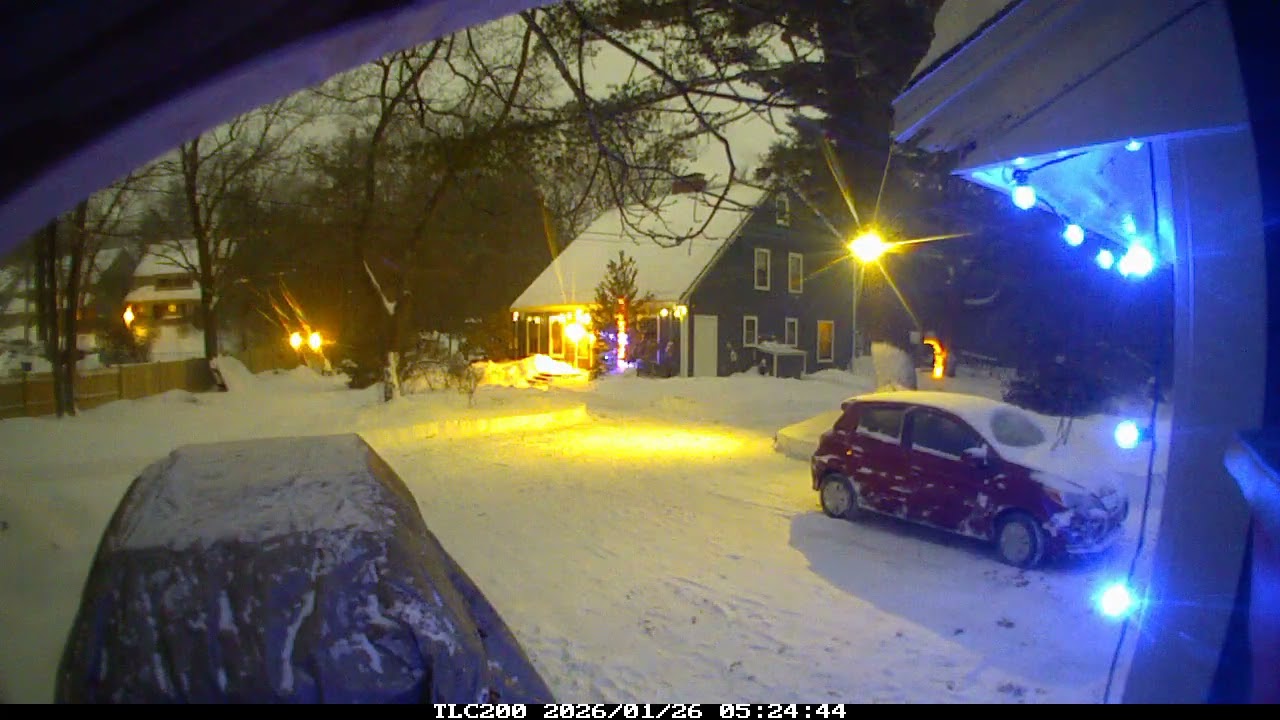 Snowstorm 2026 Time Lapse