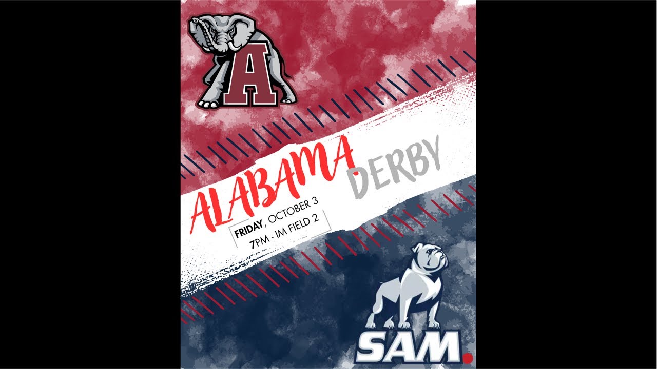 SAMFORD VS ALABAMA MENS SOCCER | First Half