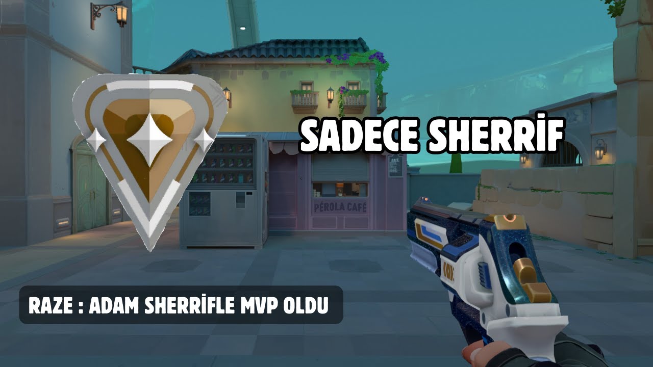 BRONZ ELODA SADECE SHERRİF OYNADIM (33 kill)