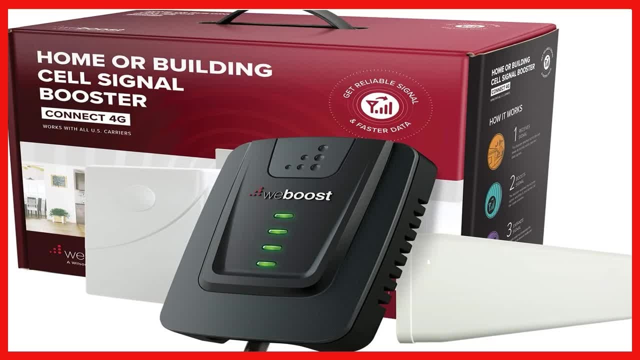 Boost Your Signal with the weBoost Connect 4G Cell Phone Signal Booster