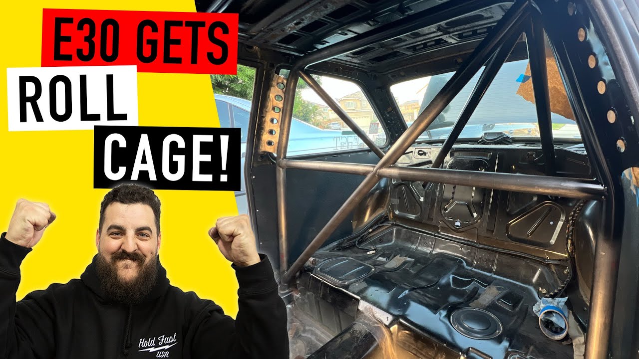 Beams Swapped BMW E30 Gets a 4-Point Roll Cage (PLUS Roll Cages EXPLAINED!)
