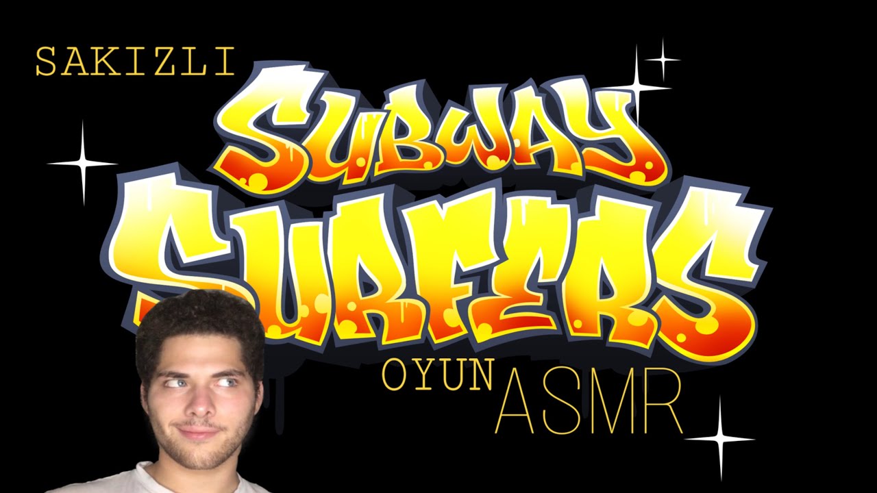 Türkçe ASMR : SAKIZLI SUBWAY SURFERS | OYUN ASMR
