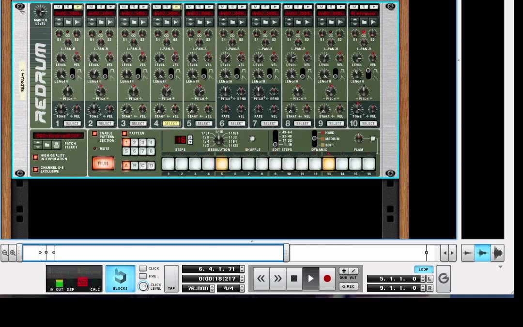Reason Tutorial: Redrum Drum Machine