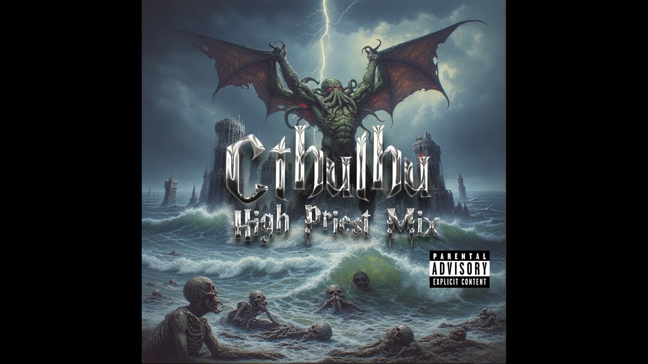 Cthulhu's Coming (High Priest Mix) | A Dark, Gothic, Horrorcore, Rap Song with Lyrics Video