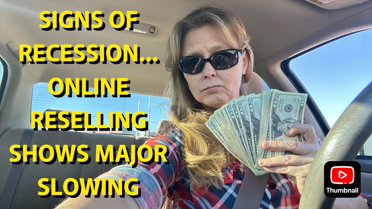 IS THIS A RECESSION? PEOPLE SPENDING LESS, HARDER TO RESELL ONLINE