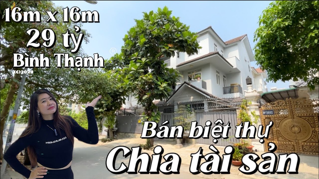 Bán biệt thự chia tài sản cho con | khu Víp Đặng Thùy Trâm phường 13 Quận Bình Thạnh