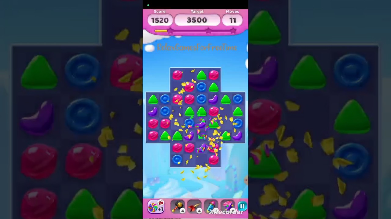 Candy Deluxe - Match 3 Puzzle - cute match puzzle game Levels 3, 4 gameplay #walkthrough #games