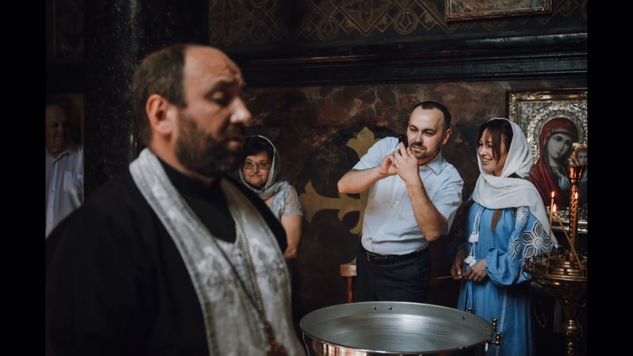 Хрещення Олівії | Володимирський собор Київ | Фотограф Сергій Лисенко