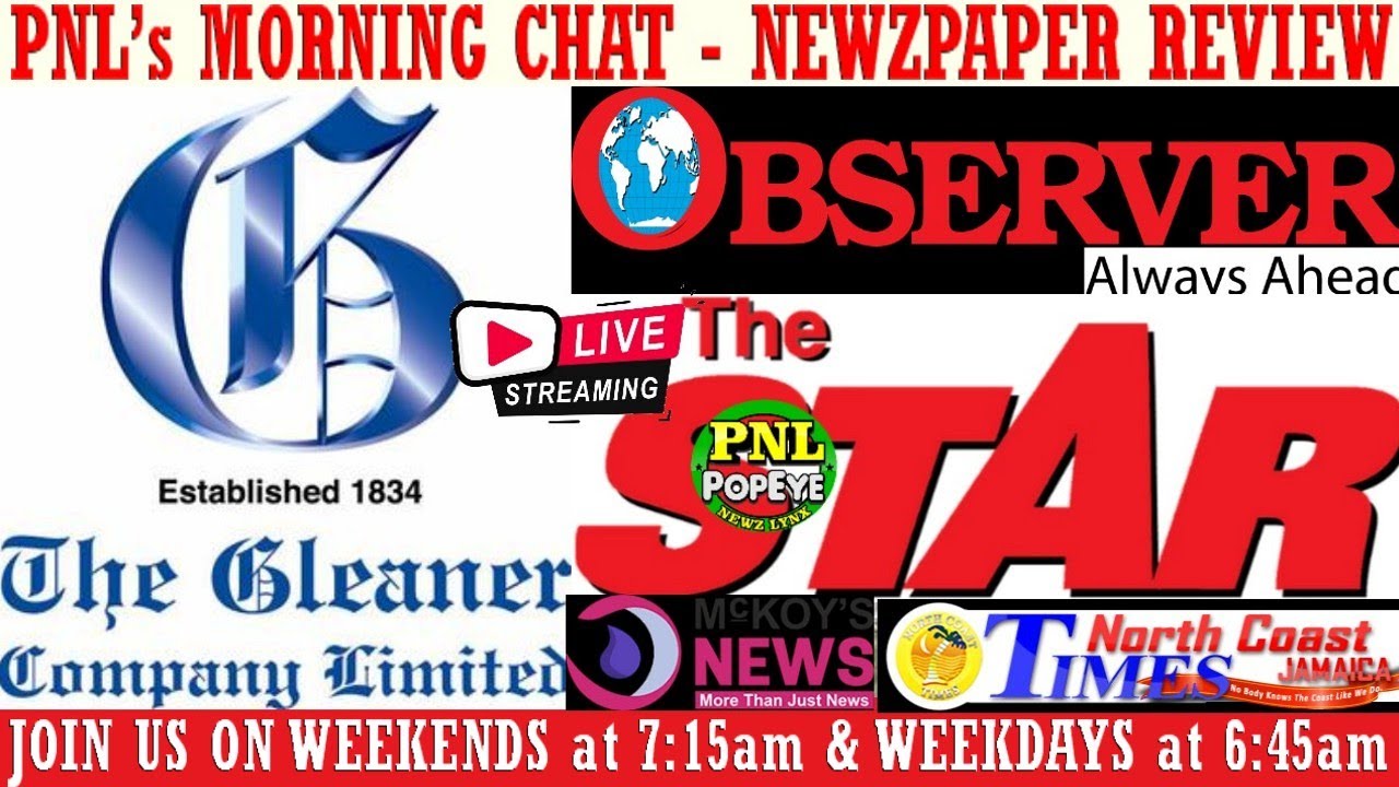 PNL's Morning Newzpaper Review - Monday January 26, 2026