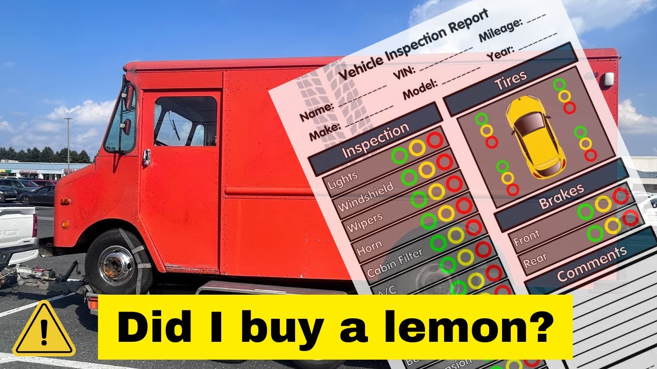 Dream Pizza Van or Total Lemon? | Vehicle Inspection Results