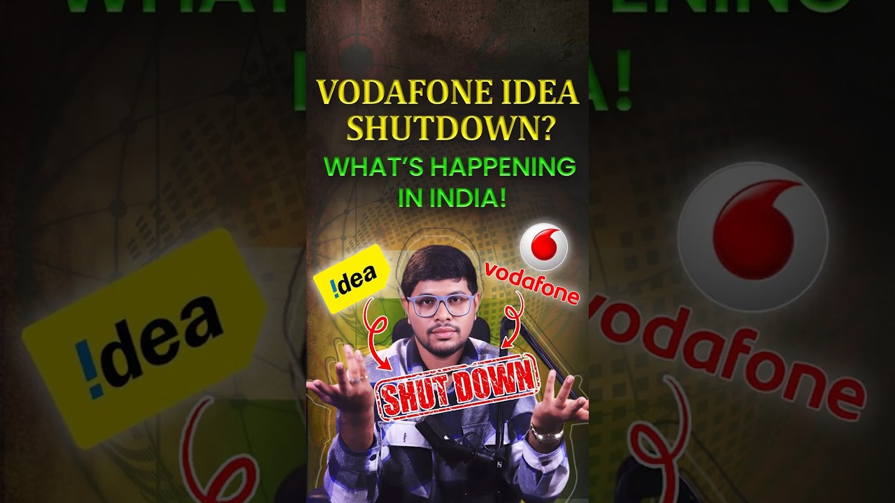 Vodafone Idea (Vi) SHUTDOWN? | #ytshorts #shorts #vodafoneidea #jio #airtel #growthnihal #telecom