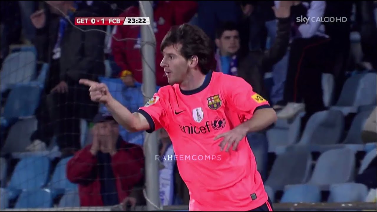 228. Lionel Messi vs Getafe (Away) 10-11