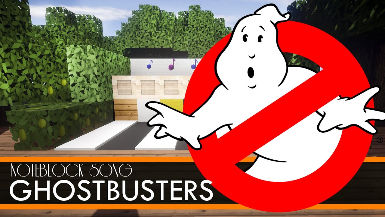 Ghostbusters - THEME SONG - Minecraft Note Block Song
