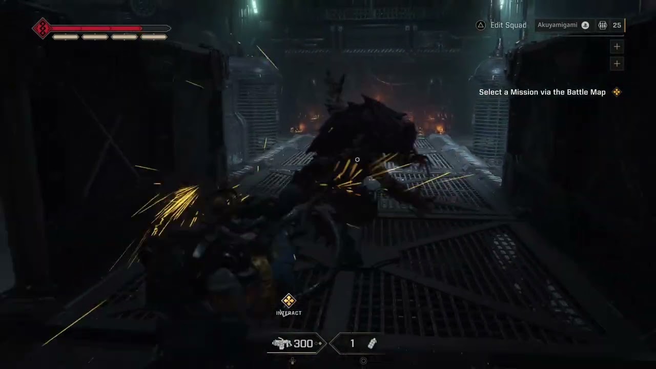 Lictor on the battle barge - Space Marine 2 - Akuyamigami 